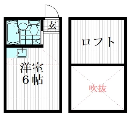 ユナイトステージ神大寺の物件間取画像